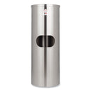 2XL Standing Stainless Wipes Dispener, 12 x 12 x 36, Cylindrical, 5 gal, Stainless Steel