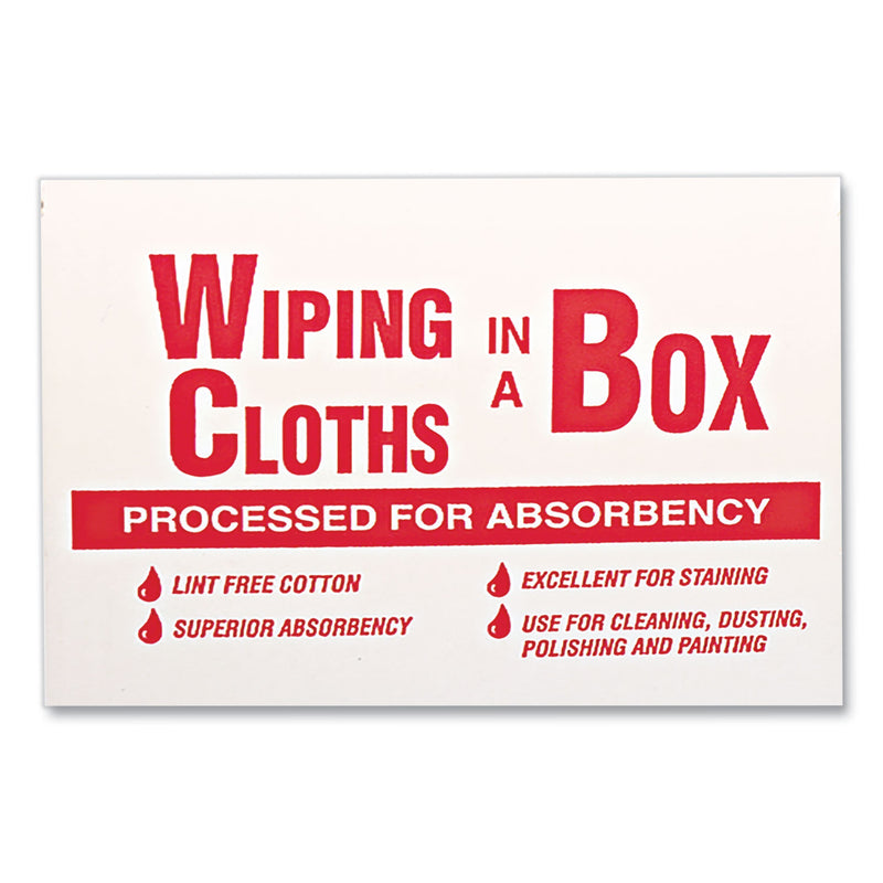 General Supply Multipurpose Reusable Wiping Cloths, Cotton, 5 lb Box, Assorted Sizes and Colors