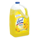 LYSOL Clean and Fresh Multi-Surface Cleaner, Sparkling Lemon and Sunflower Essence, 144 oz Bottle, 4/Carton