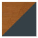 Bush Enterprise Collection Double Pedestal Desk, 70.13" x 28.63" x 29.75", Harvest Cherry, (Box 2 of 2)