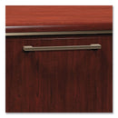 Bush Enterprise Collection Double Pedestal Desk, 70.13" x 28.63" x 29.75", Mocha Cherry, (Box 1 of 2)