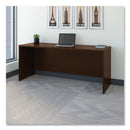 Bush Series C Collection Desk Shell, 66" x 29.38" x 29.88", Hansen Cherry/Graphite Gray