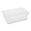 Rubbermaid Food/Tote Boxes, 12.5 gal, 26 x 18 x 9, Clear, Plastic
