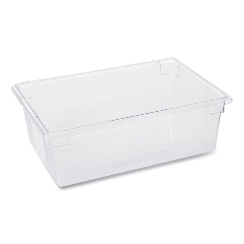 Rubbermaid Food/Tote Boxes, 12.5 gal, 26 x 18 x 9, Clear, Plastic