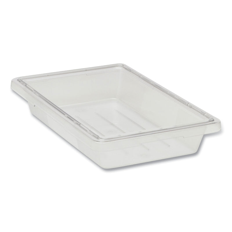 Rubbermaid Food/Tote Boxes, 5 gal, 12 x 18 x 9, Clear, Plastic