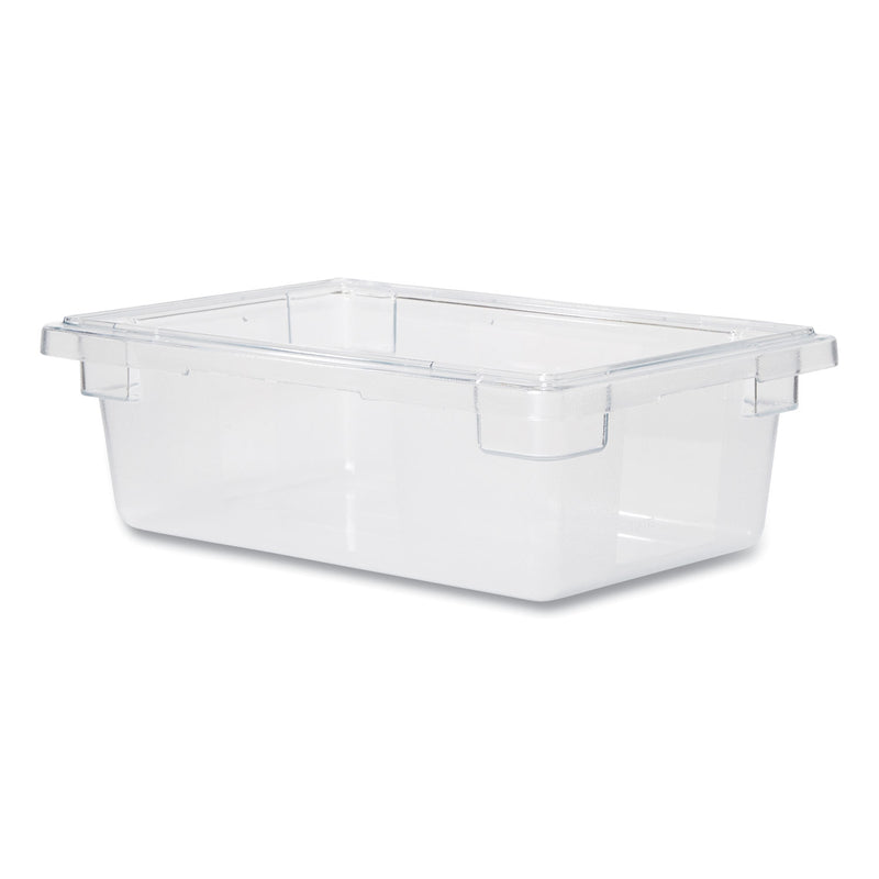 Rubbermaid Food/Tote Boxes, 3.5 gal, 18 x 12 x 6, Clear, Plastic