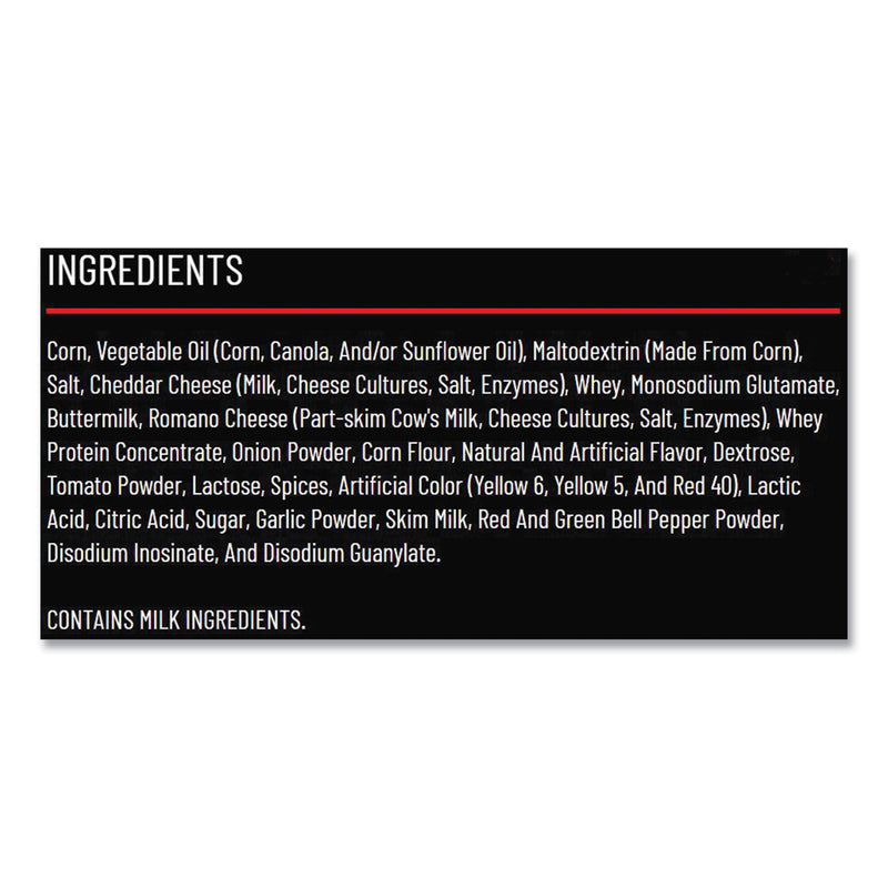 Doritos Nacho Cheese Tortilla Chips, 1.75 oz Bag, 64/Carton