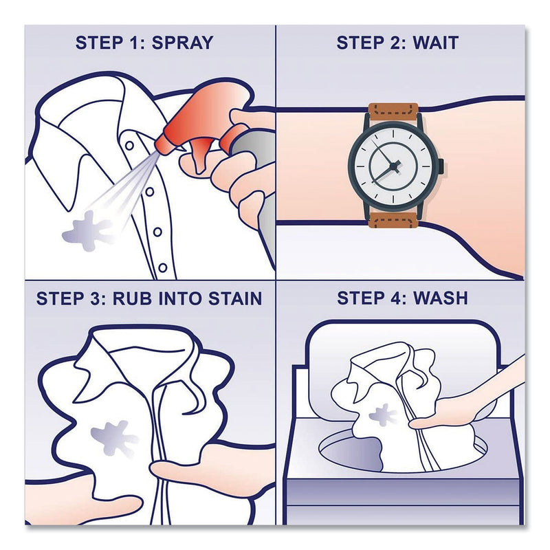 SPRAY ‘n WASH Pre-Treat Refill, Liquid, 60 oz Bottle, 6 per Carton