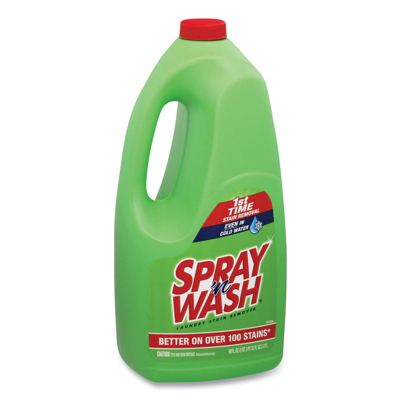 SPRAY ‘n WASH Pre-Treat Refill, Liquid, 60 oz Bottle, 6 per Carton