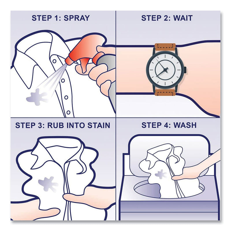 SPRAY ‘n WASH Stain Remover, 22 oz Spray Bottle, 12/Carton