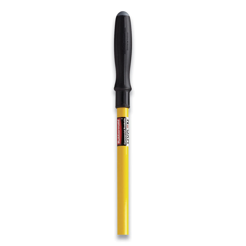 Rubbermaid HYGEN 58" Quick-Connect Handle, Yellow