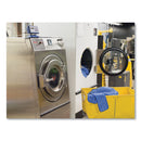 Rubbermaid Microfiber Wet Room Pad, Split Nylon/Polyester Blend, 18", Blue, 12/Carton