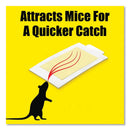 d-CON Mouse Glue Trap, Plastic, 4 Traps/Box, 12 Boxes/Carton