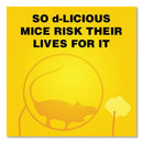 d-CON Disposable Bait Station, 3 x 3 x 1.25, 6/Carton