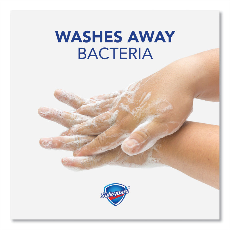 Safeguard Antibacterial Foam Hand Soap, E-2 Formula, Unscented, 1,200 ml Refill, 4/Carton