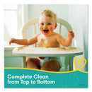 Pampers Complete Clean Baby Wipes, 1-Ply, Baby Fresh, 72 Wipes/Pack, 8 Packs/Carton
