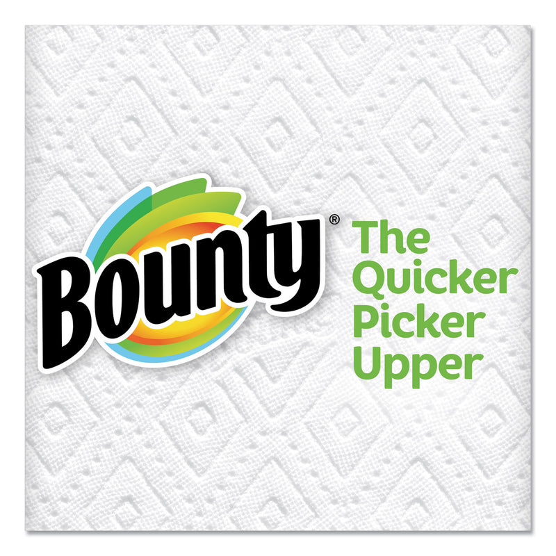 Bounty Kitchen Roll Paper Towels, 2-Ply, White, 45 Sheets/Roll, 12 Rolls/Carton