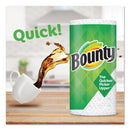 Bounty Kitchen Roll Paper Towels, 2-Ply, White, 45 Sheets/Roll, 12 Rolls/Carton