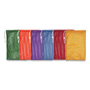 Champion Sports Heavy-Duty Mesh Bag, 12" x 18", Gold, Green, Orange, Purple, Royal Blue, Scarlet Red, 6/Set
