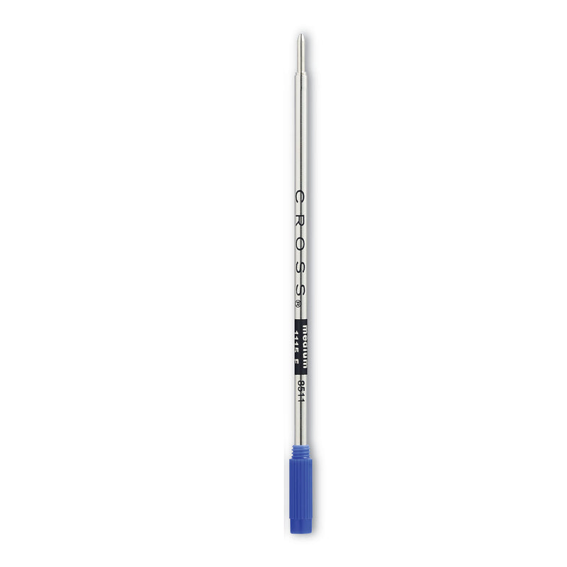 Cross Refills for Cross Ballpoint Pens, Medium Conical Tip, Blue Ink, 2/Pack