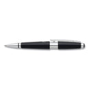 Cross Edge Gel Pen, Retractable, Medium 0.7 mm, Black Ink, Black Barrel