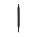 Cross Tech 2 Ballpoint Pen/Stylus, Retractable, Medium 0.7 mm, Black Ink, Black Barrel