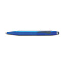 Cross Tech 2 Ballpoint Pen/Stylus, Retractable, Medium 0.7 mm, Black Ink, Blue Barrel