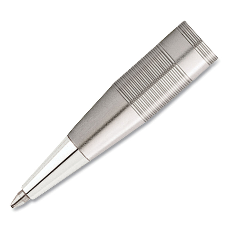 Cross Classic Century Twist-Action Ballpoint Pen, Retractable, Medium 1 mm, Black Ink, Satin Chrome Barrel