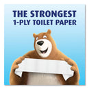 Charmin Essentials Strong Bathroom Tissue, Septic Safe, 1-Ply, White, 451/Roll, 9 Rolls/Pack, 4 Packs/Carton