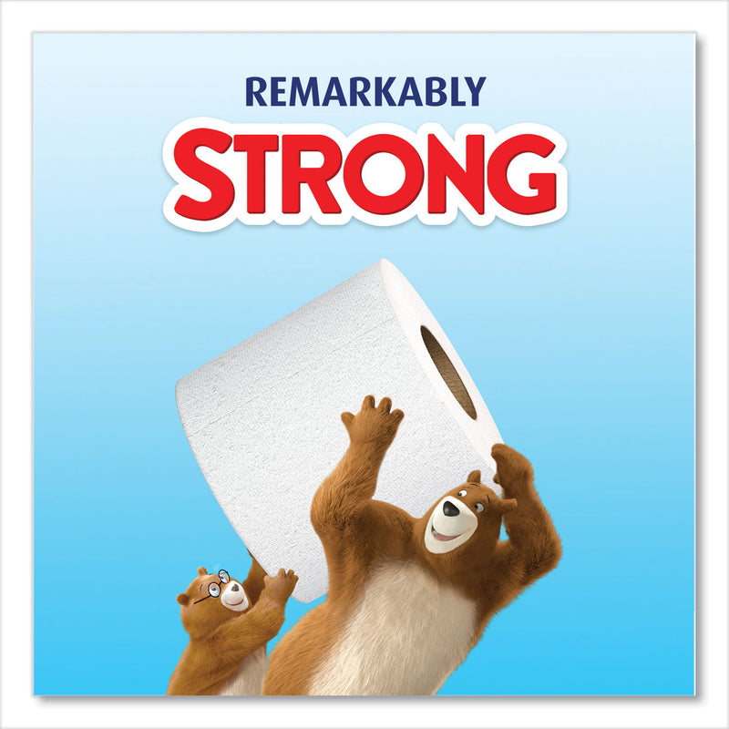 Charmin Essentials Strong Bathroom Tissue, Septic Safe, 1-Ply, White, 451/Roll,12 Rolls/Pack