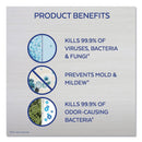 LYSOL Disinfectant Spray, Crisp Linen, 19 oz Aerosol Spray, 12/Carton