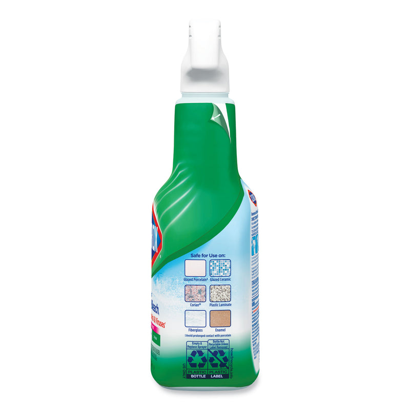 Clorox Clean-Up Cleaner + Bleach, Original, 32 oz Spray Bottle, 9/Carton