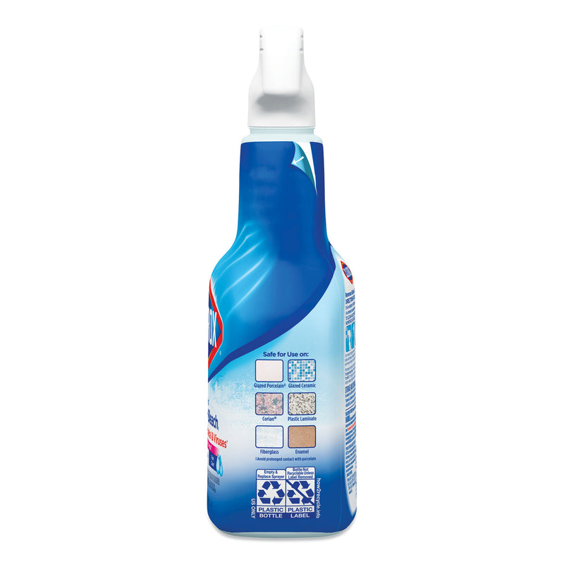 Clorox Clean-Up Cleaner + Bleach, 32 oz Spray Bottle, Fresh Scent, 9/Carton