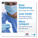 Clorox VersaSure Cleaner Disinfectant Wipes, 1-Ply, 12 x 12, White, 110/Bucket