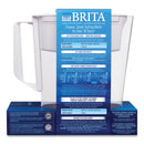 Brita Classic Water Filter Pitcher, 40 oz, 5 Cups, Clear