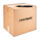 Carter's Large Desk Style Permanent Marker, Broad Chisel Tip, Black, Dozen