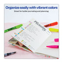 Avery HI-LITER Pen-Style Highlighters, Assorted Ink Colors, Chisel Tip, Assorted Barrel Colors, 6/Set
