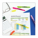 Avery HI-LITER Pen-Style Highlighters, Assorted Ink Colors, Chisel Tip, Assorted Barrel Colors, 6/Set