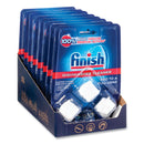 FINISH Dishwasher Cleaner Pouches, Original Scent, Pouch, 24 Tabs/Pouch, 8/Carton