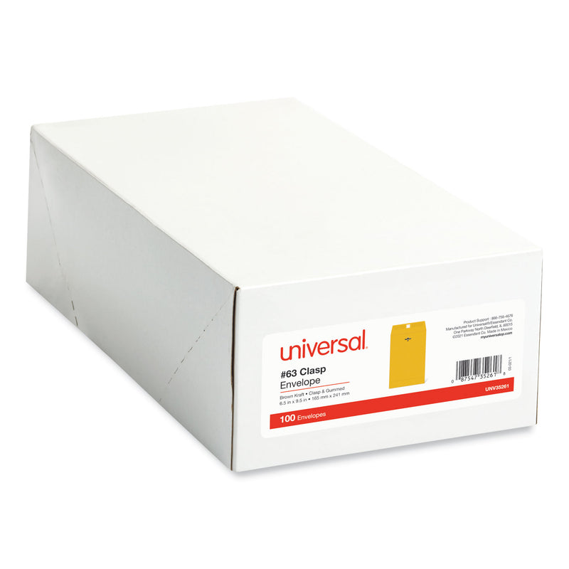 Universal Kraft Clasp Envelope,