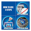 FINISH Dishwasher Cleaner, Fresh, 8.45 oz Bottle, 6/Carton