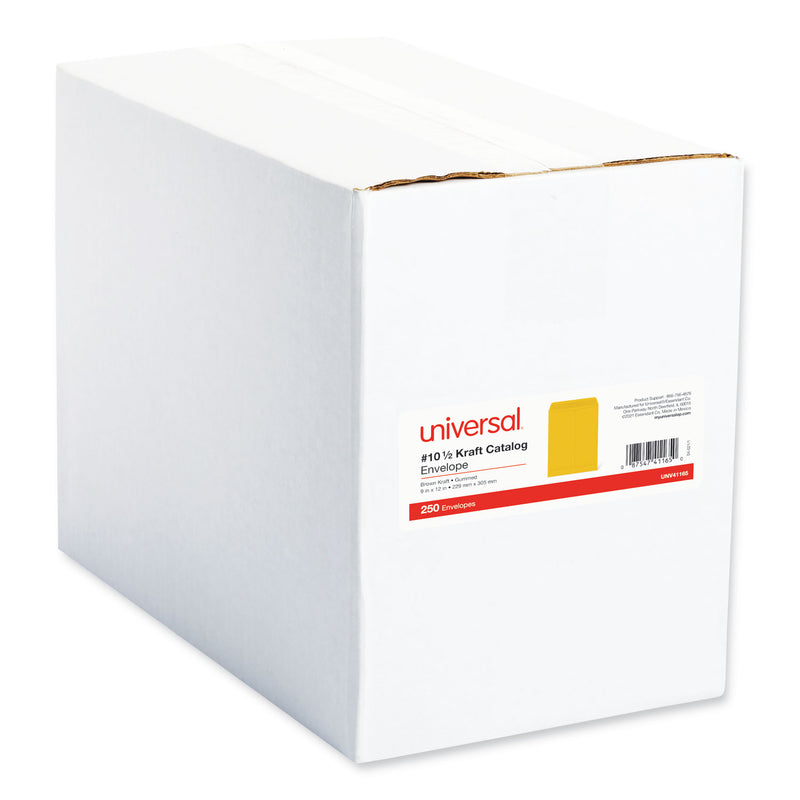 Universal Catalog Envelope, 28 lb Bond Weight Kraft,