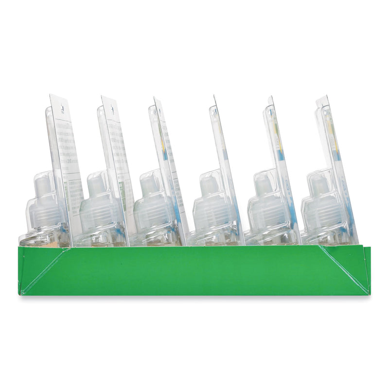 Air Wick Scented Oil Refill, Warming - Fresh Linen, 0.67 oz, 3/Pack, 6 Packs/Carton