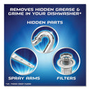 FINISH Dishwasher Cleaner Pouches, Original Scent, Pouch, 24 Tabs/Pouch, 8/Carton