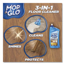 MOP & GLO Triple Action Floor Cleaner, Fresh Citrus Scent, 32 oz Bottle