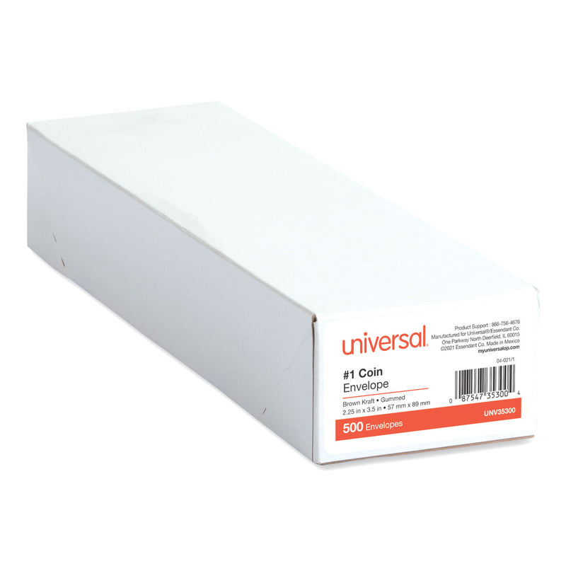Universal Kraft Coin Envelope,