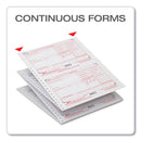 TOPS W-2 Tax Forms, Six-Part Carbonless, 5.5 x 8.5, 2/Page, (24) W-2s and (1) W-3