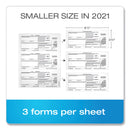 TOPS Five-Part 1099-NEC Tax Forms, 8.5 x 11, 3/Page, 50/Pack