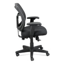 Eurotech Apollo Mid-Back Mesh Chair, 18.1" to 21.7" Seat Height, Black