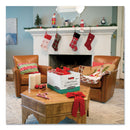 Bankers Box R-KIVE Heavy-Duty Storage Boxes, Letter/Legal Files, 12.75" x 16.5" x 10.38", White/Green, 12/Carton